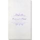 Royal Flourish Framed Names with Text Bamboo Luxe Guest Towels Image 3 of 3